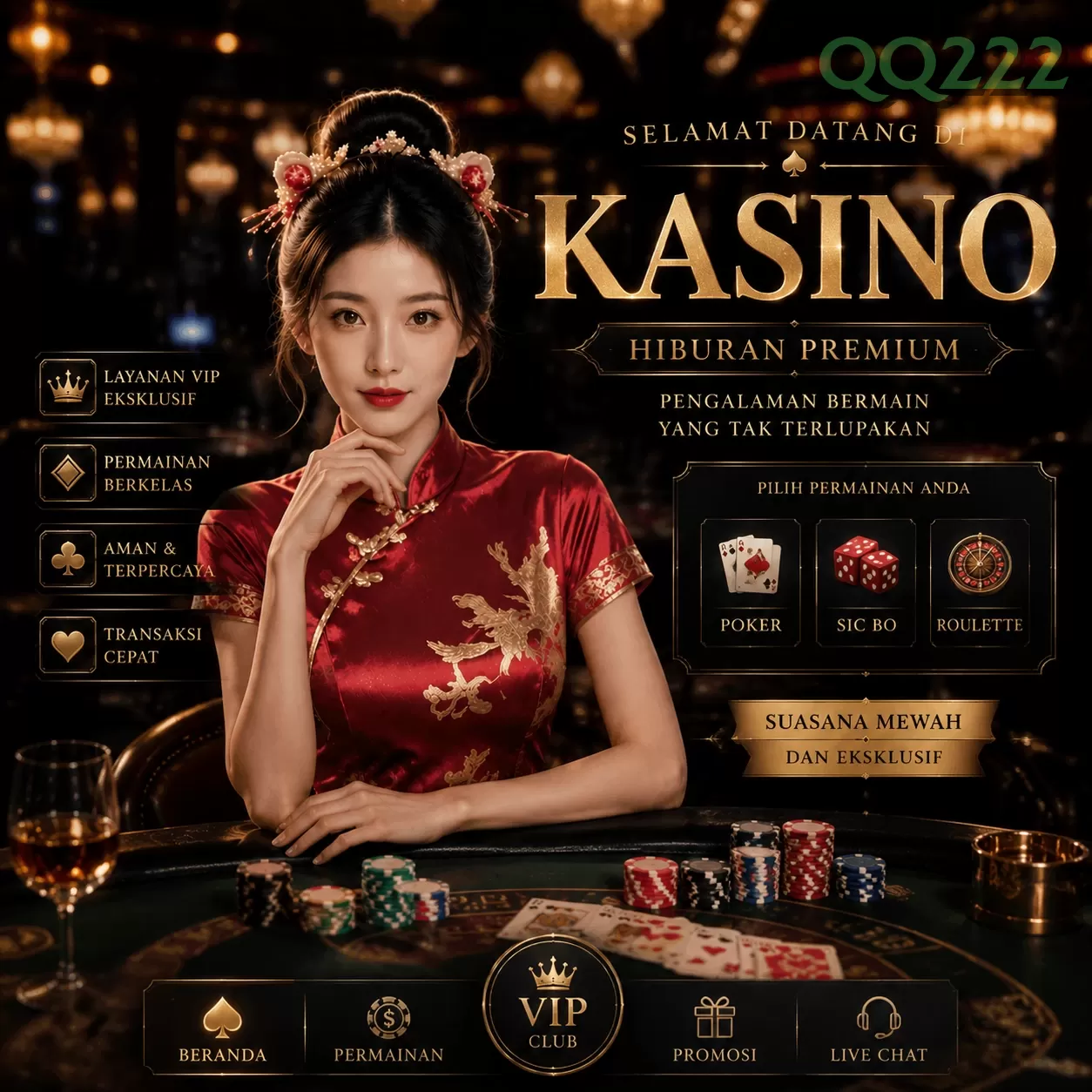 Ikon aplikasi qq222 resmi